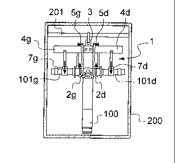 A single figure which represents the drawing illustrating the invention.